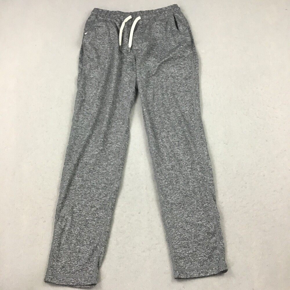 Vuori Pants Men Medium Gray Heathered Ponto Performance Drawstring Pocket V418 M